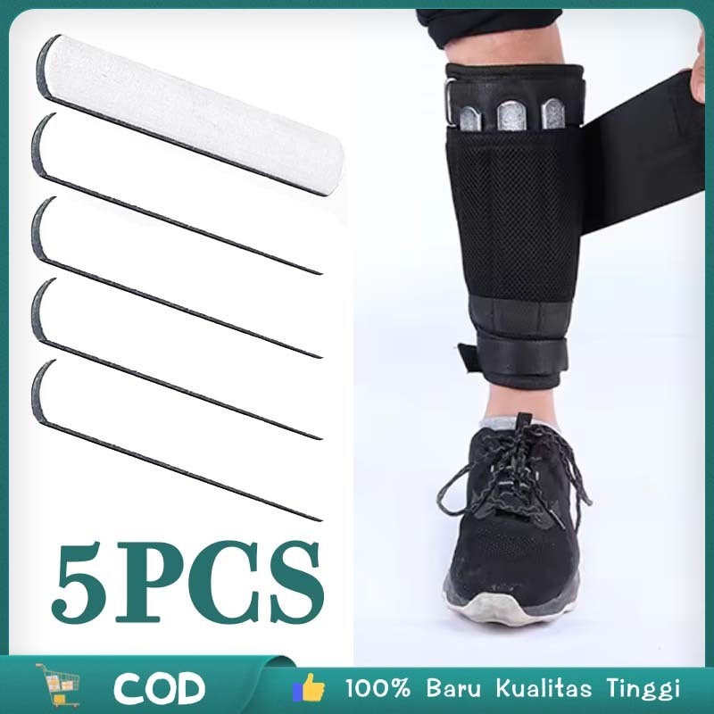 5pcs Plat Rompi Beban Adjustable Ankle Wrist Weight 1kg Weight Ankle Ankle Weights