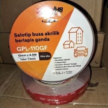 

JAMIN MURAH !!!Double Tape 3M VHB 12mmx4m(BISA LANGSUNG ORDER)