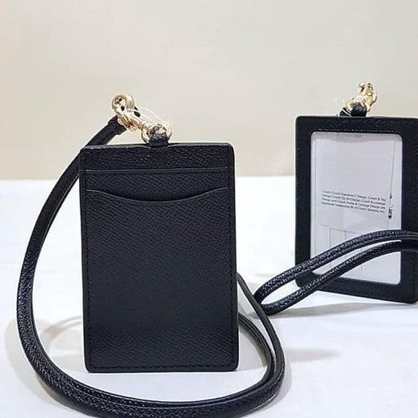 

Unisex Lanyard ID Slot Kartu Izin Kerja Tahan Air Pria Wanita cch ID Card Holder for Employees, Staff & Daily Workplace Identification