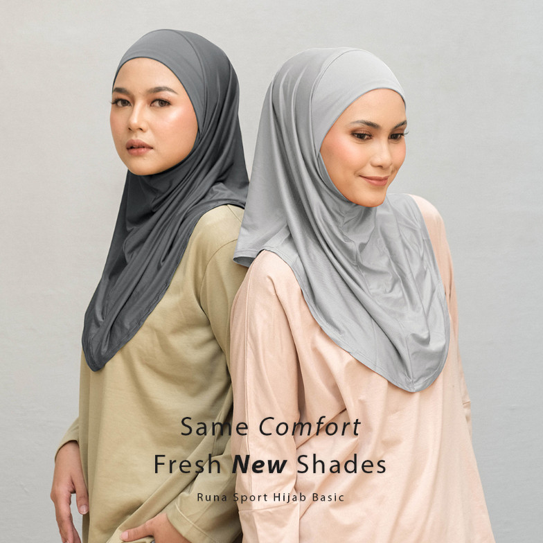 FUJA,ID Eltahj - Kerudung Olahraga – Hijab Sport – Runa Sport Hijab Basic