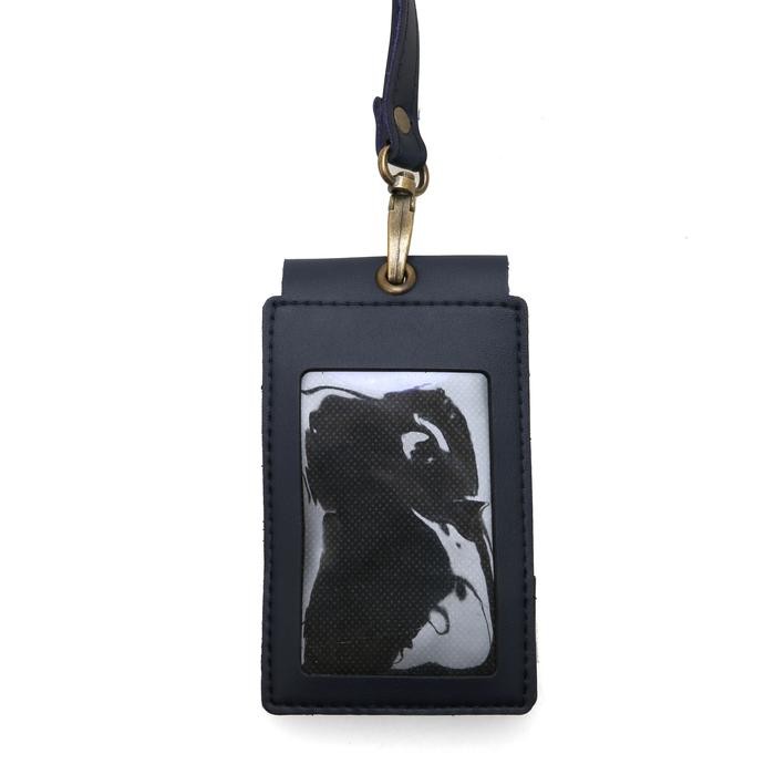 

Promo name tag holder Navy Edition Magnet-id card-gantungan nama - Navy, 1 Mika Depan