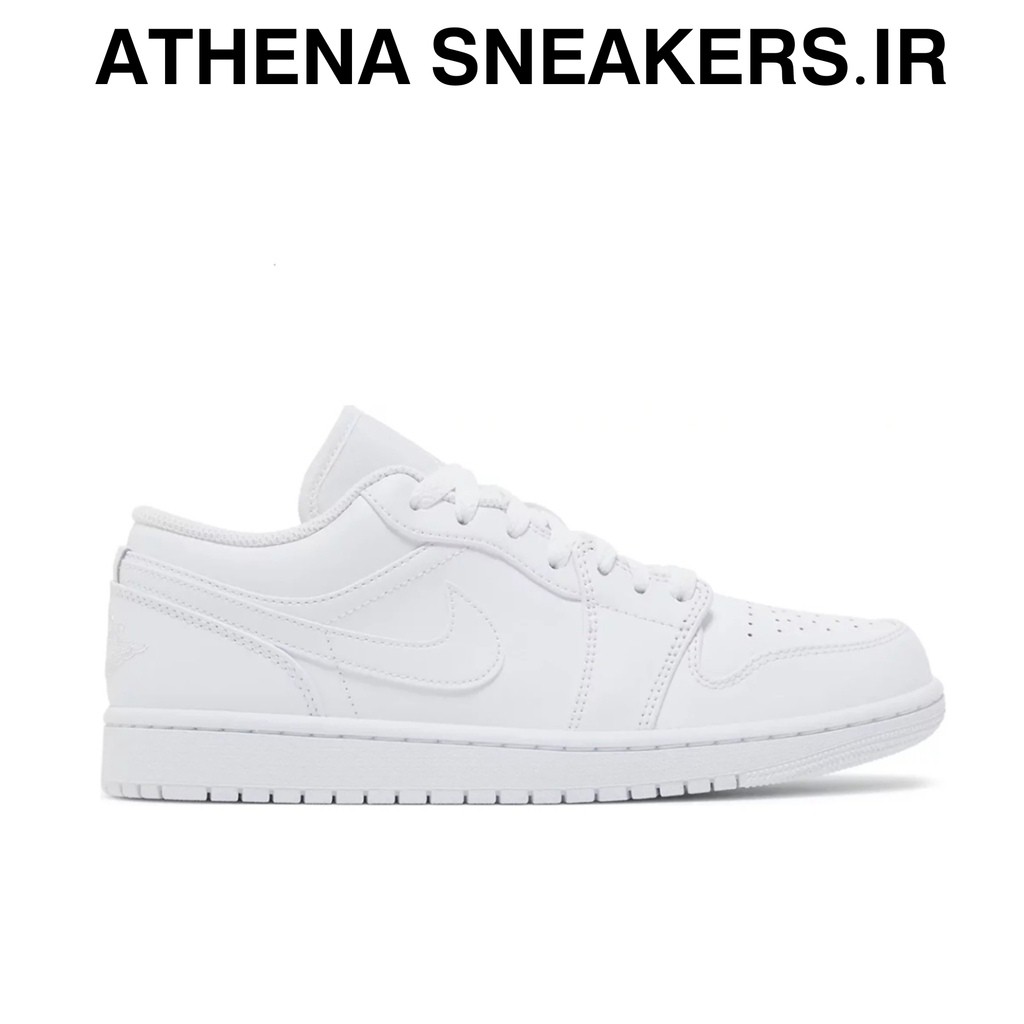 Sepatu Air Jordan AJ 1 Low Triple White BNIB Original