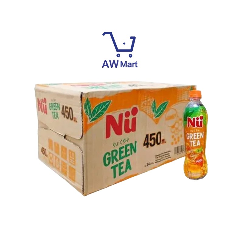 

1 DUS NU GREEN TEA 450ML - 24 BOTOL