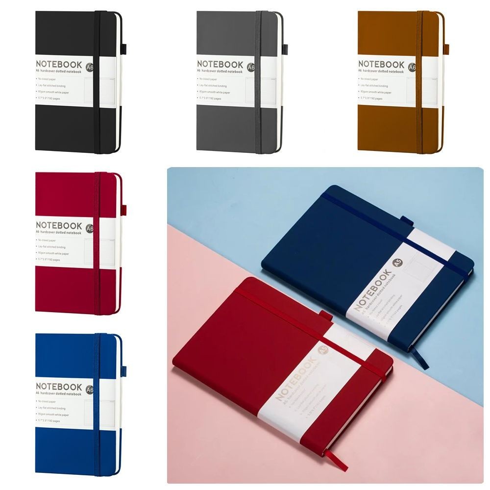 

Strap Notebook A6 Mini Notebook Agenda Organizer Memo Diary Planner Pocket Notepad Taking Notes Word Book
