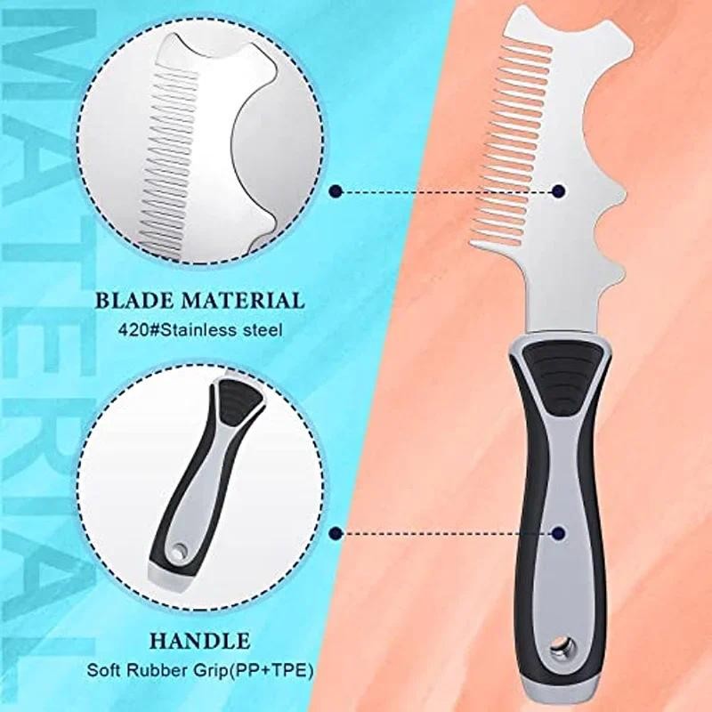 

4 in 1 Mulitifunction Stainless Steel Paintbrushes Rollers Cleaning Maintaining Paint Brush Comb Brush Roller Cleaner Tool