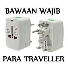 TRAVEL UNIVERSAL ADAPTOR COLOKAN LISTRIK