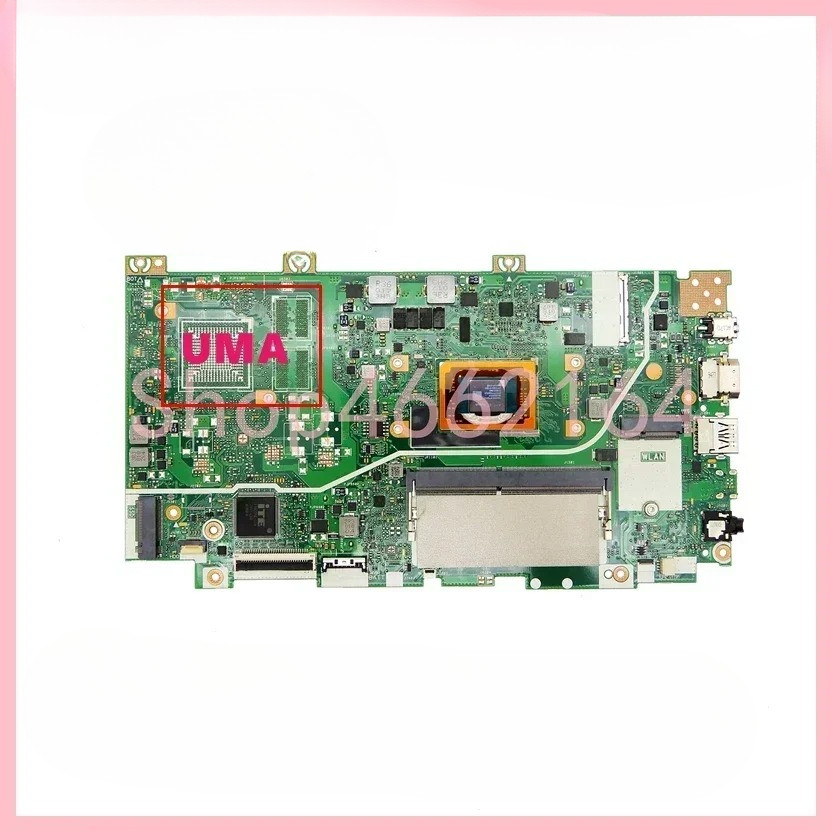 X412DK With R3 R5 R7 CPU 4GB-RAM UMA/V2G GPU Mainboard R412DA F412DA A412DA A412DK F412DK X412DA X41