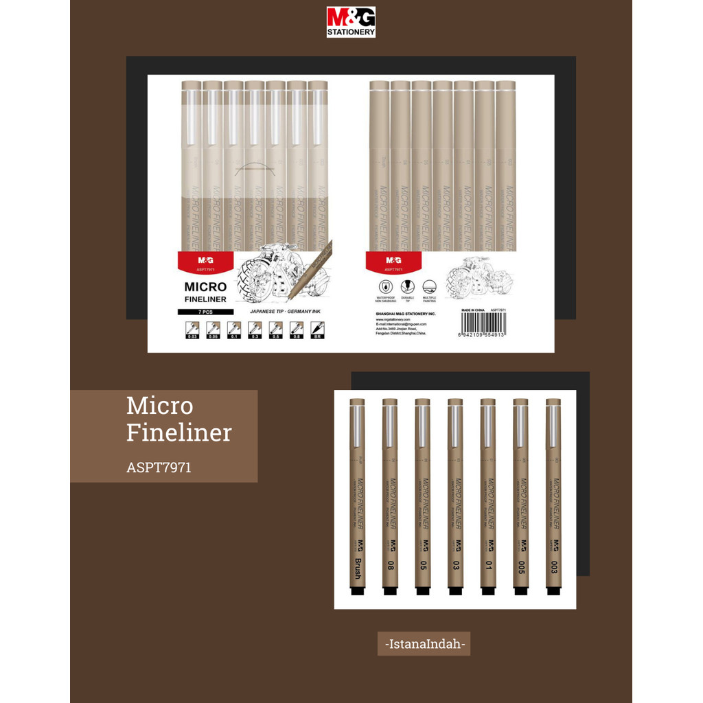 

M&G Line Drawing Pen ASPT7971 - Micro Fineliner