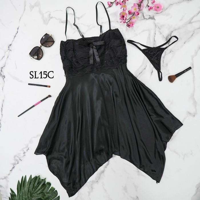 Lingerie Sleep Wear Hot Woman Baju Tidur Night Dress Wanita SL15C