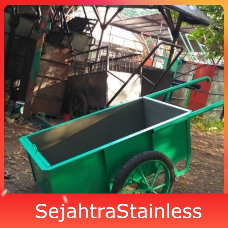 Gerobak pasir besi multifungsi