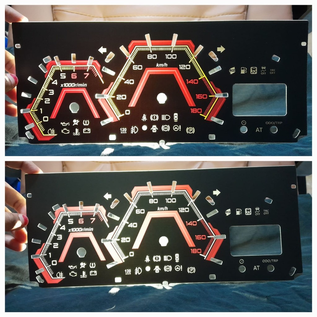 Papan speedometer grand new avanza 2016-2021 variasi custom