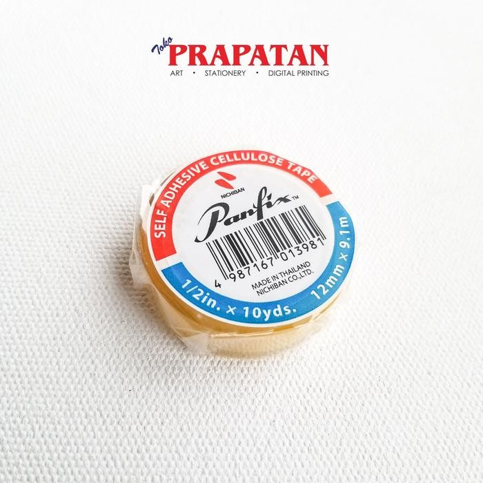 

Isolasi Panfix 12mm x 9,1m / Self Adhesive Tape / Solatip - Warna