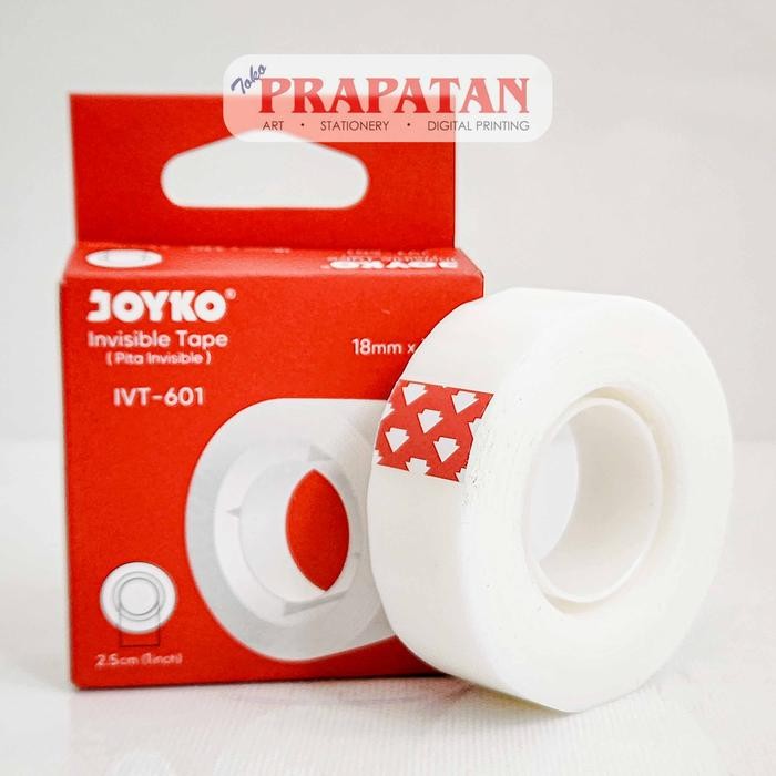 

Joyko Invisible Tape IVT-601 | Isolasi Invisible | Selotip