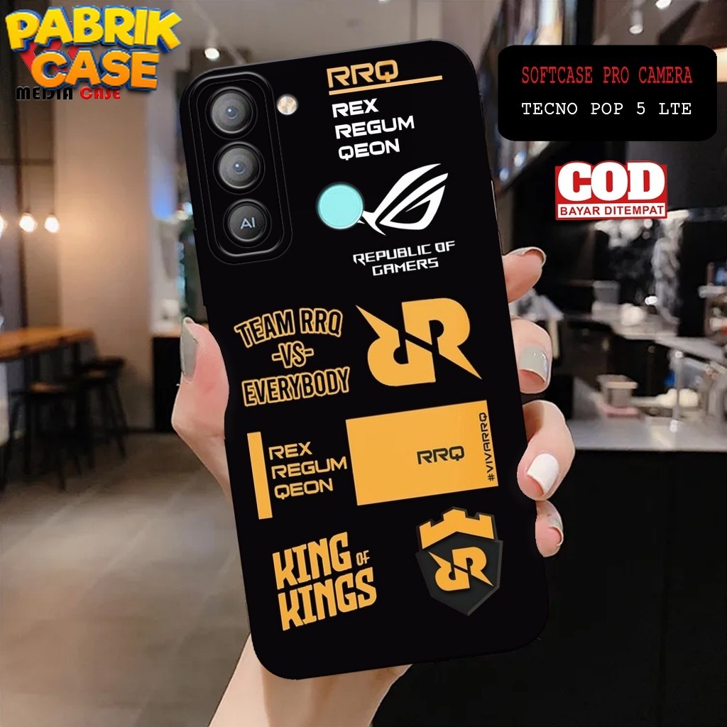 Case Hp Tecno Pop 5 LTE Terbaru - Motif Case Gamers - Casing Hp Tecno Pop 5 LTE - Softcase Hp Tecno 