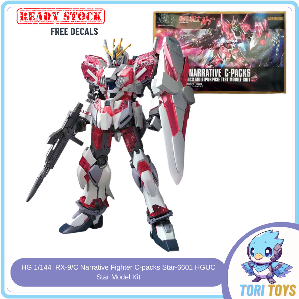 HG 1/144  Narrative Fighter C packs RX-9/C Star-6601 HGUC Star Model Kit