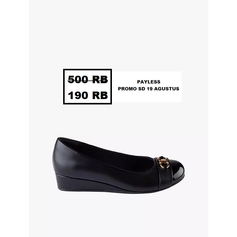 Sepatu wedges wanita seri COMFORT PLUS BLISS PAYLESS 100% ori