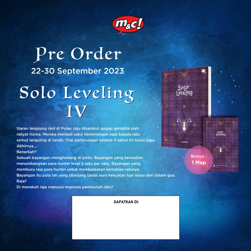 NOVEL SOLO LEVELING IV + BONUS - Chugong - Clover