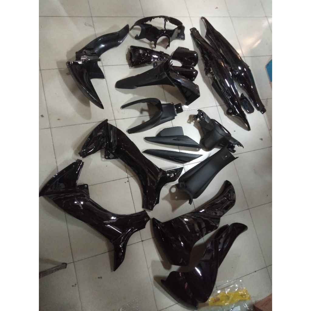 Komplit Set Full Body Bodi JUPITER Z BURHAN 2006  2007 2008 HITAM