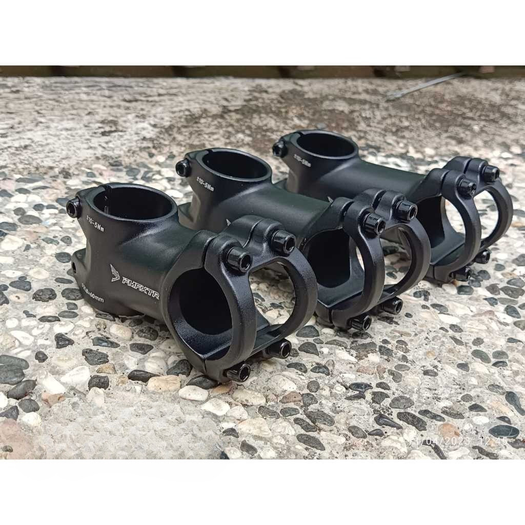 FMFXTR Stem Sepeda Nunduk 10 Derajat Panjang 60 70 80 90 100 110 mm Clamp 31.8 Oversize Stang Handle