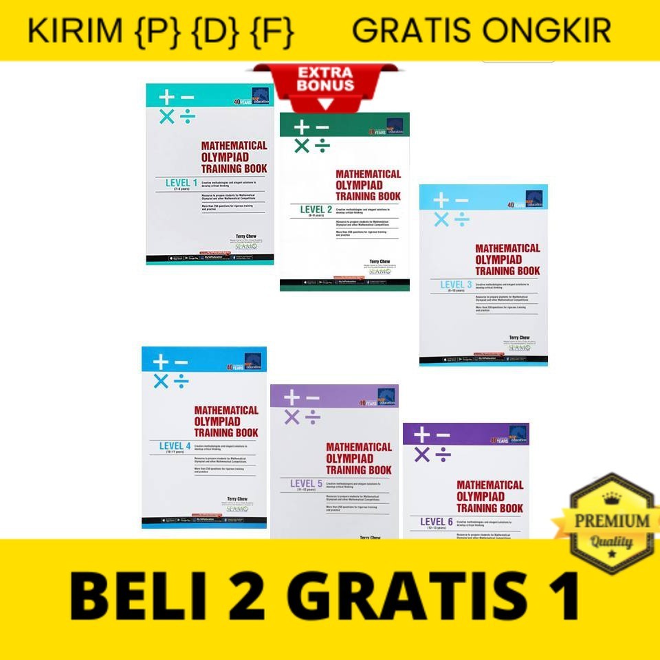 

{P} {D} {F} SAP | Mathematical Olympiad Training Book | Buku Latihan Tambahan Matematika