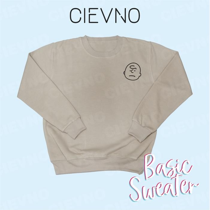 TERBARU B.Sweater BARE FACE SIZE M - XXXL (UNISEX) Fleece Wanita Sweater Oversize Hoodie Crewneck Ba