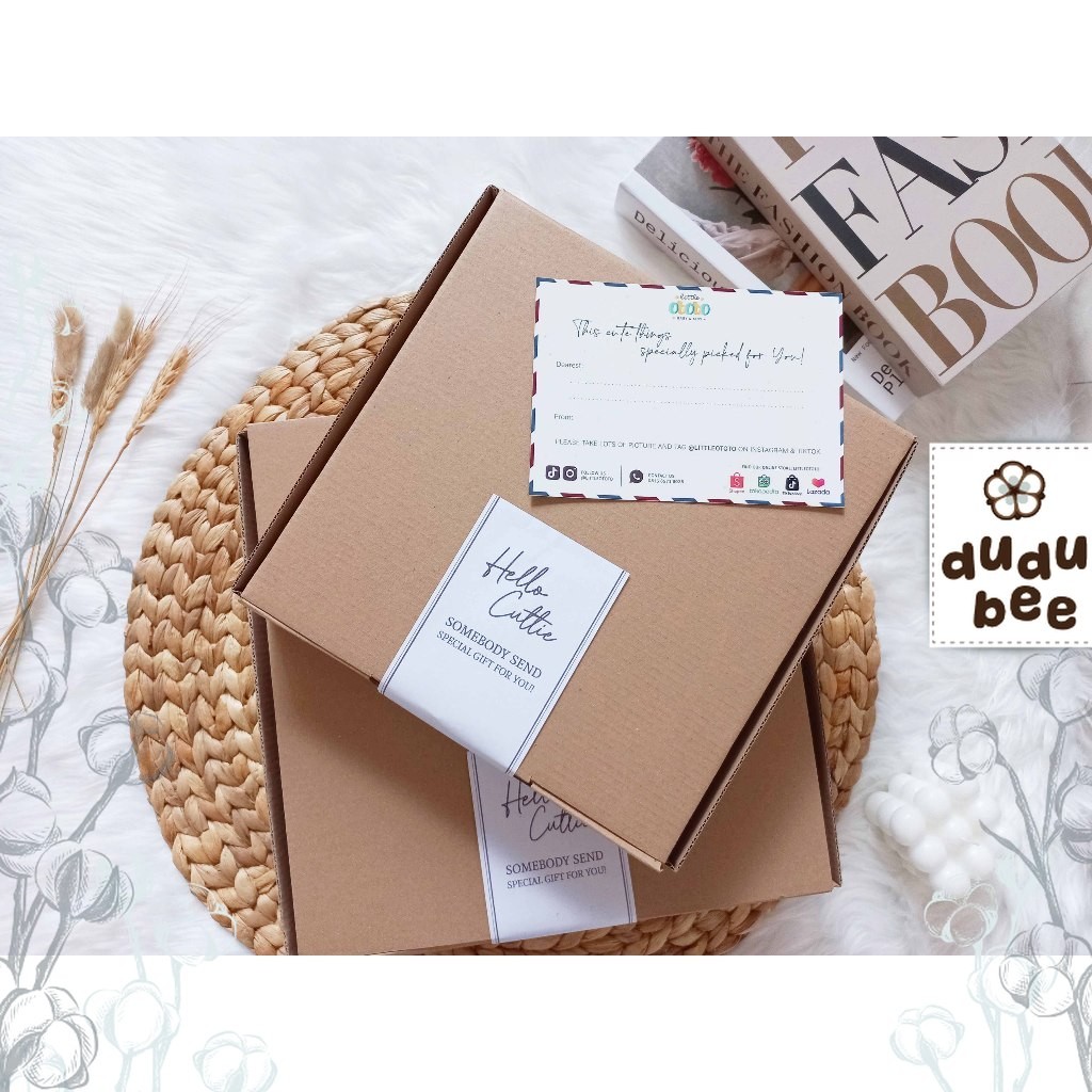 

GIFT BOX Free GIFT CARD - Jasa Packing Kado Box Kardus