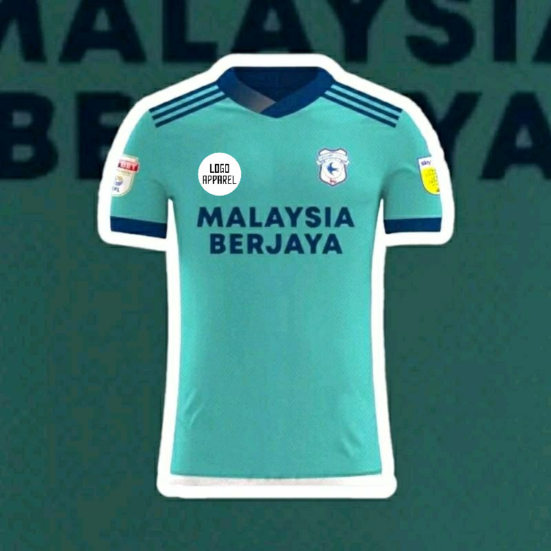 Jersey Cardiff City Away 2020 2021 Full Printing