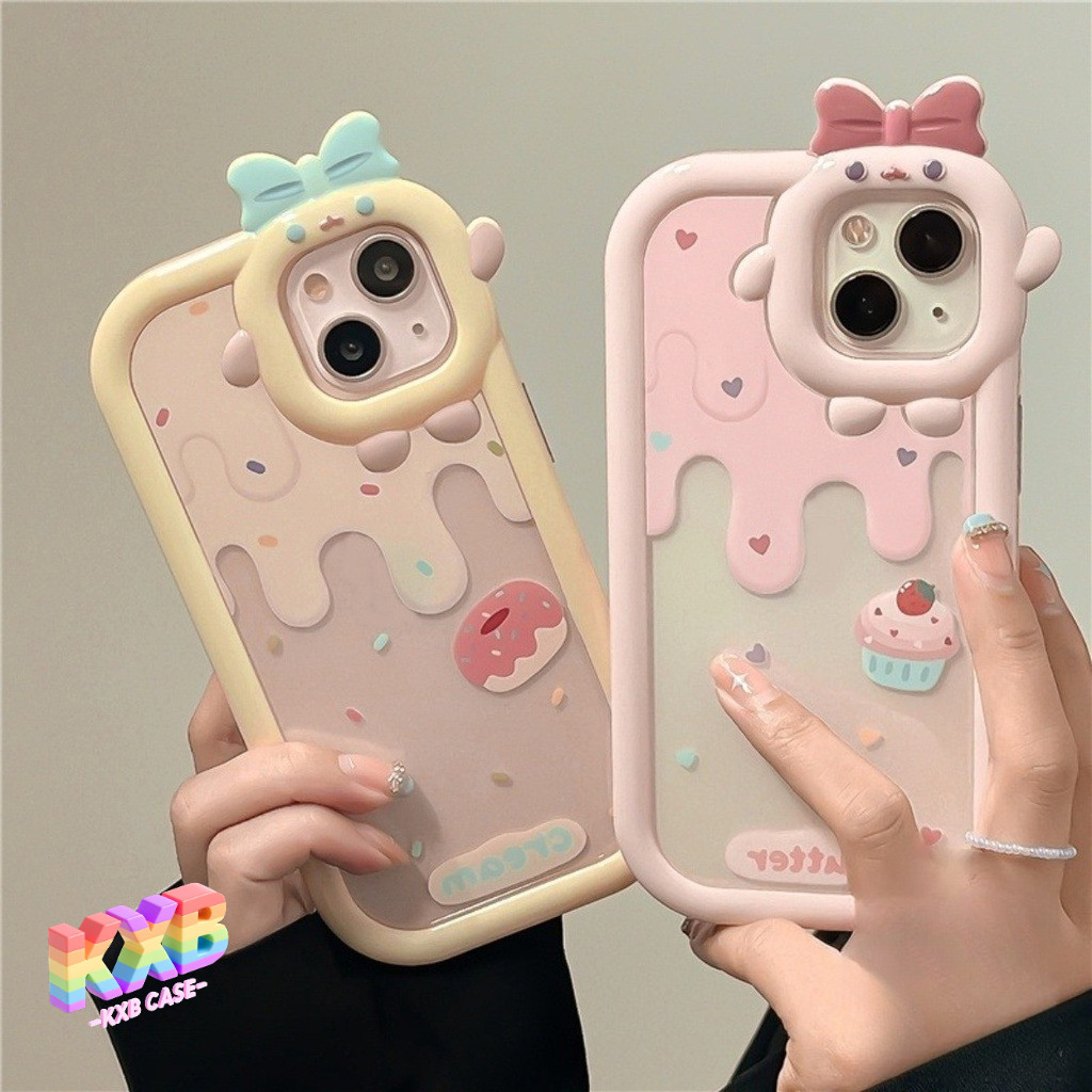 COD DESAIN ES KRIM KUE STRAWBERRY CASE SOFTCASE CASE HP SAMSUNG A32 a23 M235G F235G A335G a52 A52S5G