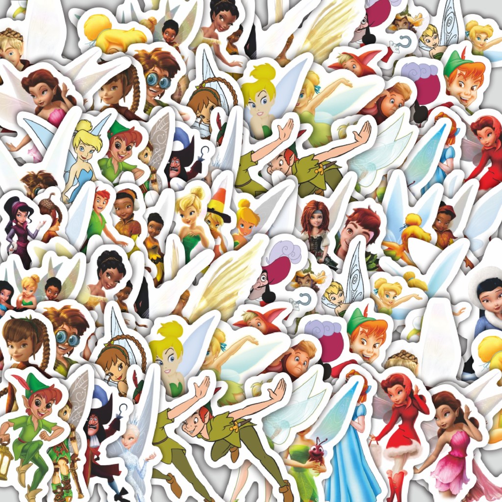 

Stiker Cutting Pack Stiker Tinker Bell V2 Isi 100Pcs Series Aesthetic Lucu Keren Untuk Koper Bahan Vynil