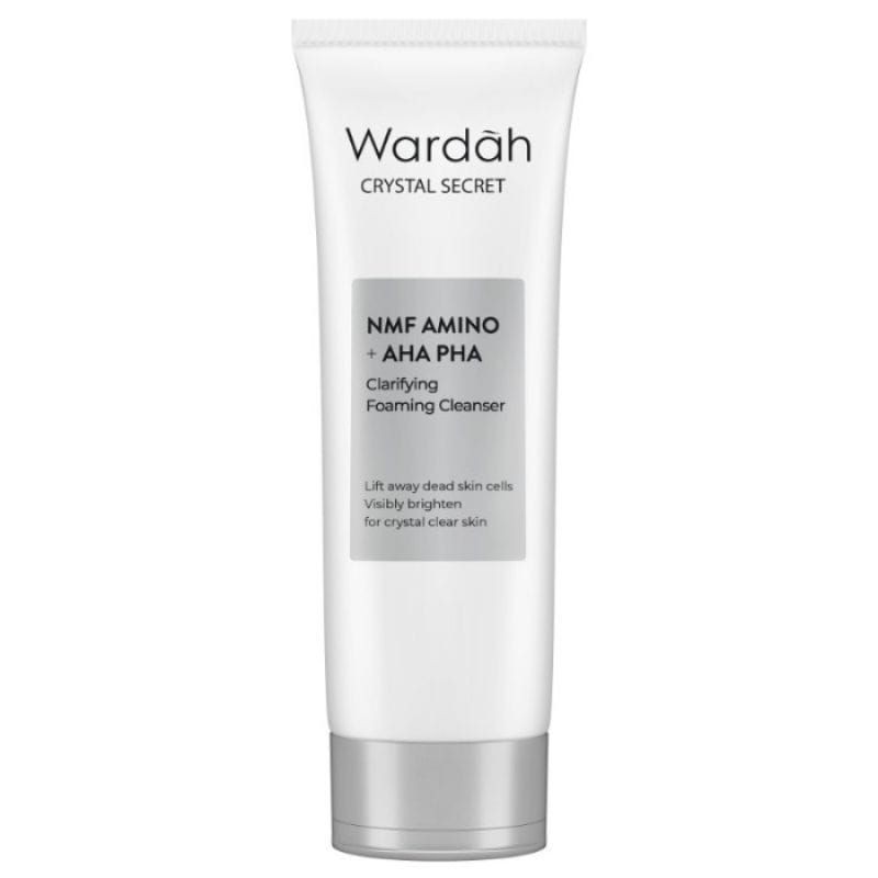 Wardah Crystal White Secret Clarifying Foaming Cleanser 100ml - Facial Foam Wardah Crystal