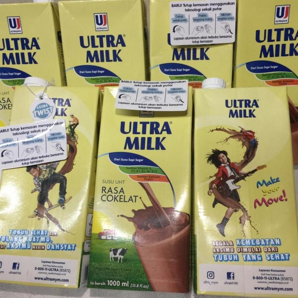 

Ultra UHT Cokelat 1ltr
