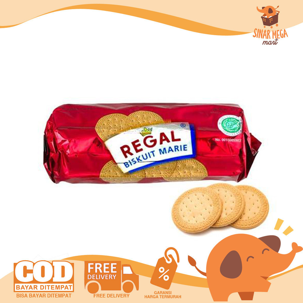 

Regal Biskuit Marie Roll 120gr | Biskuit Premium | Biscuit Marie Regal