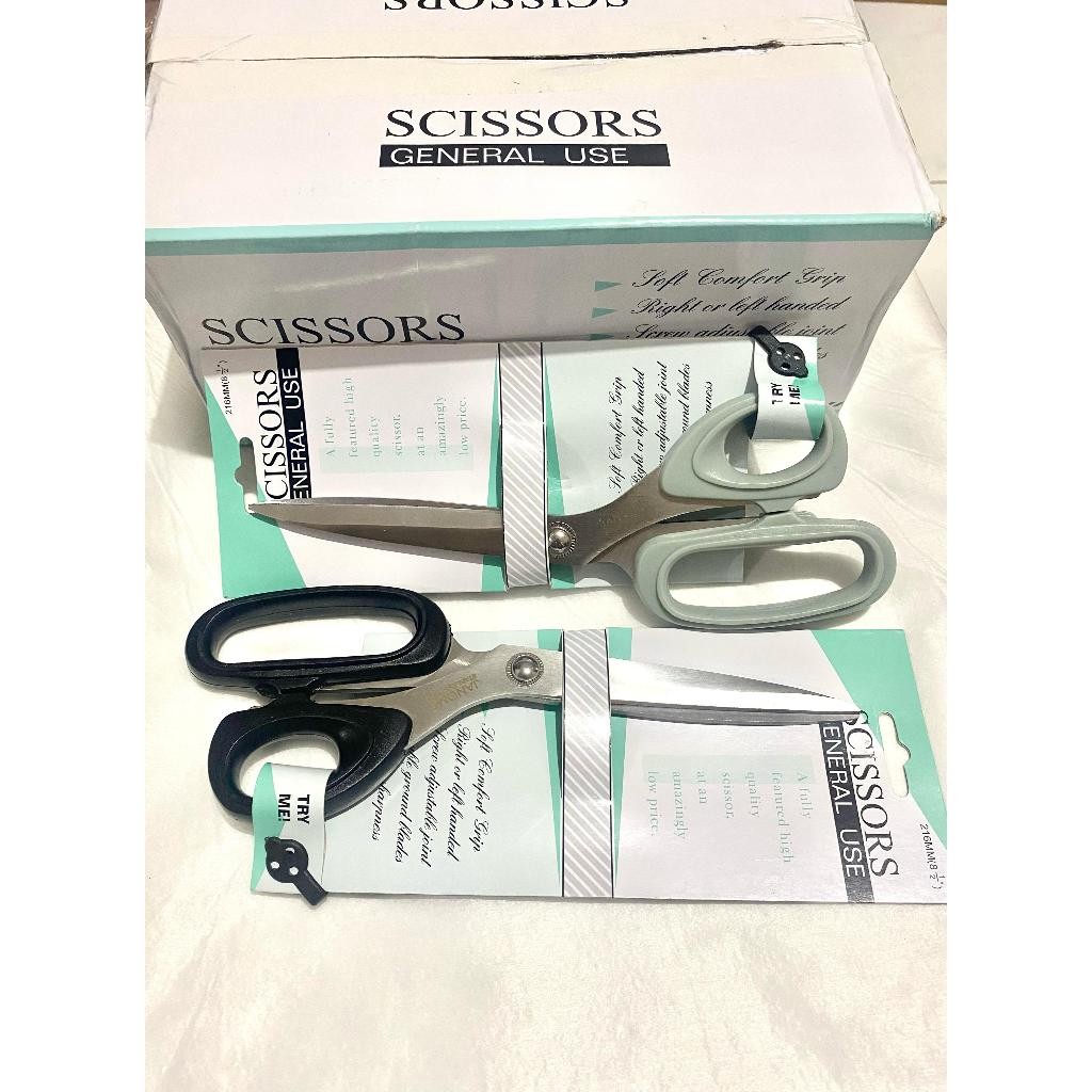 

gunting kain merk janome/ gunting kain 8.5” bahan stainless tajam