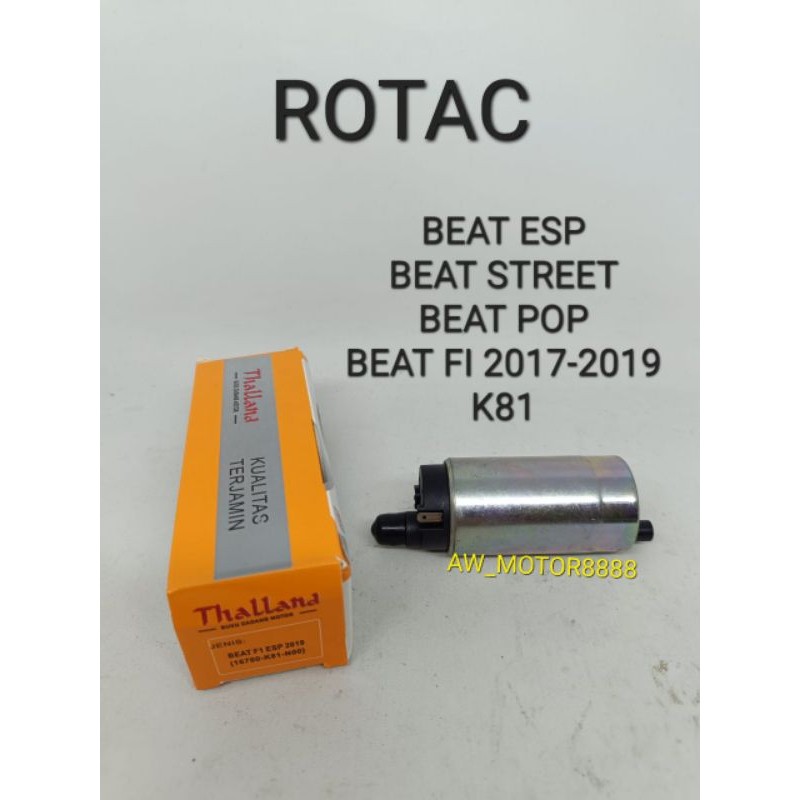 ROTAC ROTAX ROTAK BEAT ESP / BEAT STREET / BEAT POP / K81 / BEAT FI 2017-2019 (THALLAND)