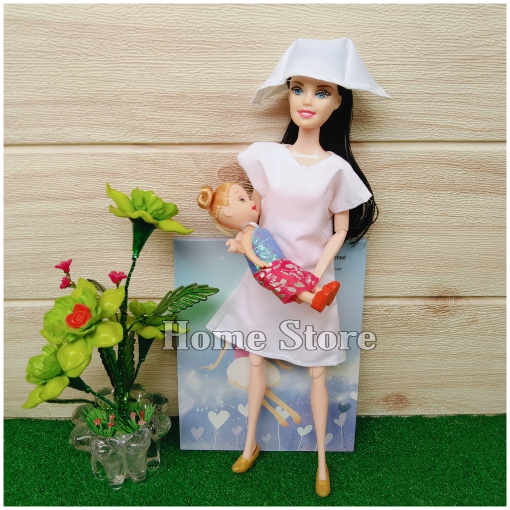 Tekuk Boneka Tekuk Perawat Boneka Mainan Koleksi Anak