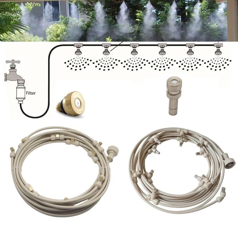 

Cooling water spray system Garden spray Greenhouse outdoor dedusting and humidification system spray