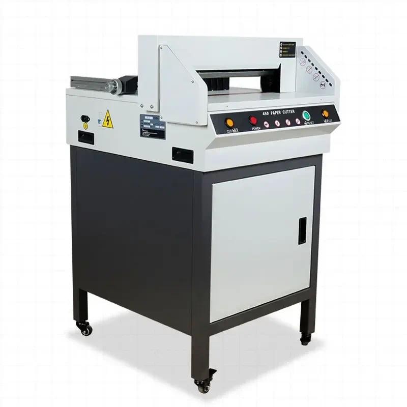 

220v Electric Electric Paper Cutter Cutting 5CM Thickness Manual Unwinder Electric Cutting Infrared Photoelectric Protection Gra