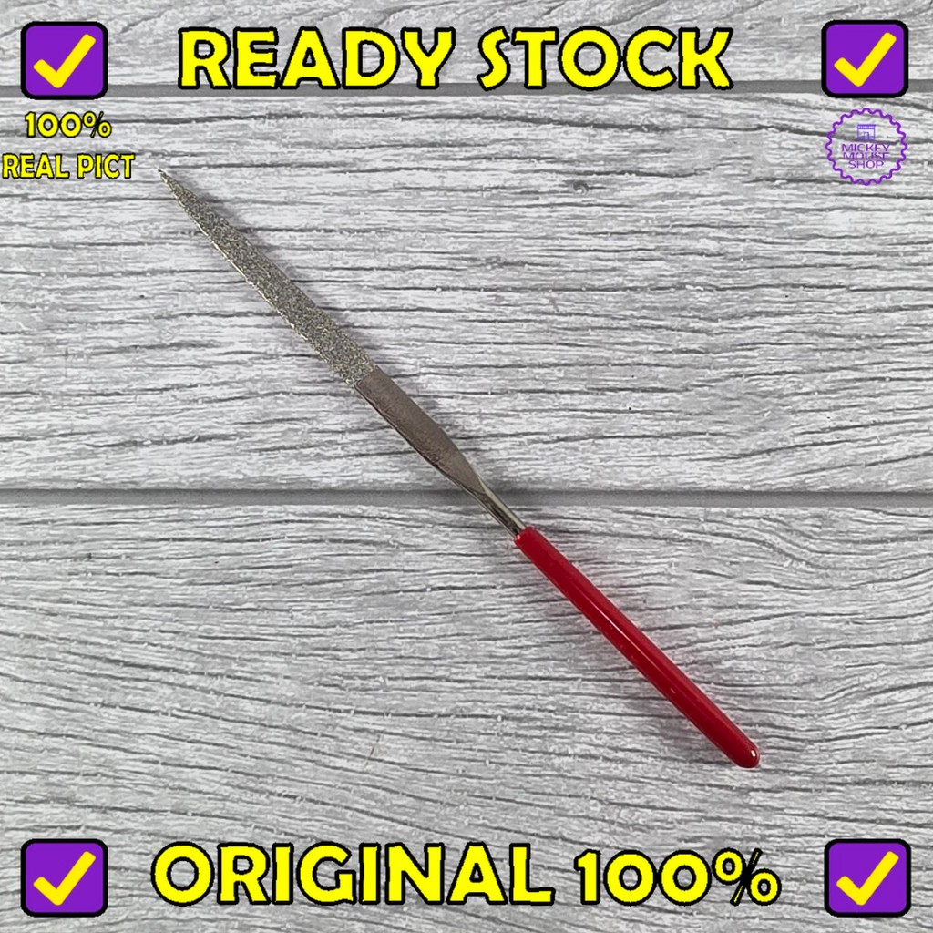 MAXCHEER MU1961-1 Diamond Files Semi Circle Gitar Nut Slotting Saddle Kikir Berlian Fret Crowning Fr