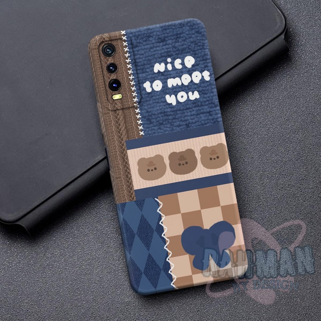 Softcase Vivo Y12s - Vivo Y20 - Vivo Y20s - Bahan karet lentur - Motif Keren - silikon lentur - Casi