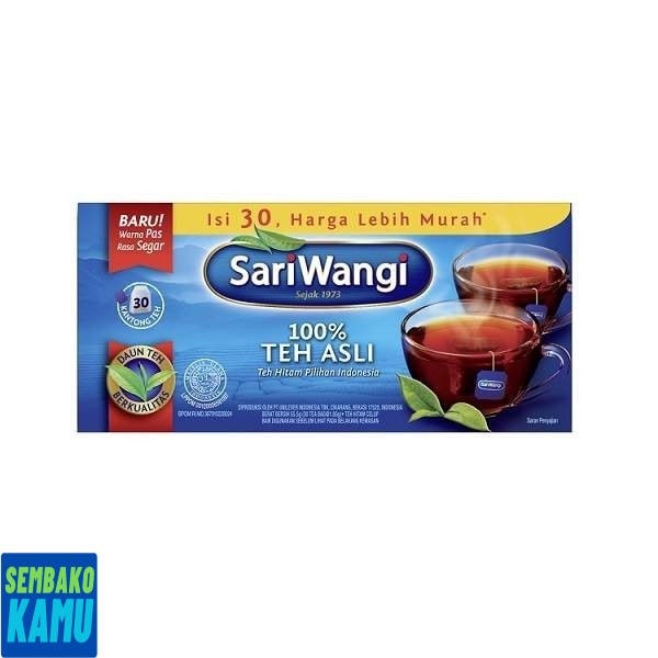 

Sariwangi Tea Bag 30 pcs Asli