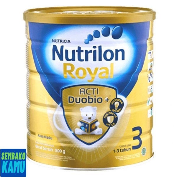 

Nutrilon Royal 3 Actiduobio Madu Tin 800 gr - Susu