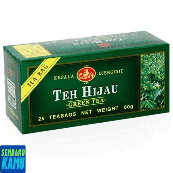 

Kepala Jenggot Tea green Bags 60 gr