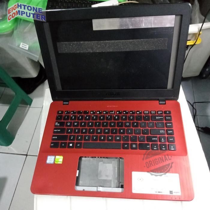Casing Fullbody Fullset ASUS A442U A442UR X442U X442UR X442UQ - Merah
