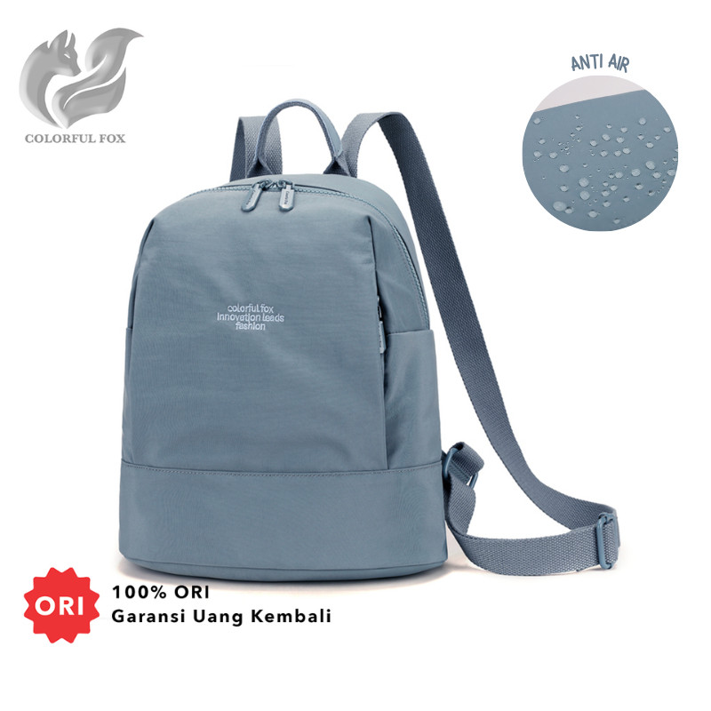 COLORFUL FOX 1260 Tas Ransel Wanita Backpack Wanita Remaja Tas Bahan Anti Air