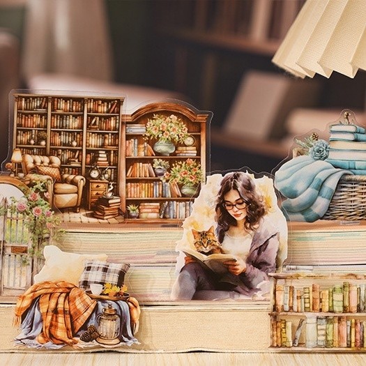 

[Artopia] 40pcs Sticker MDBL Rumah Jam Clock Stiker Cewek Buku Retro Mesin Ketik