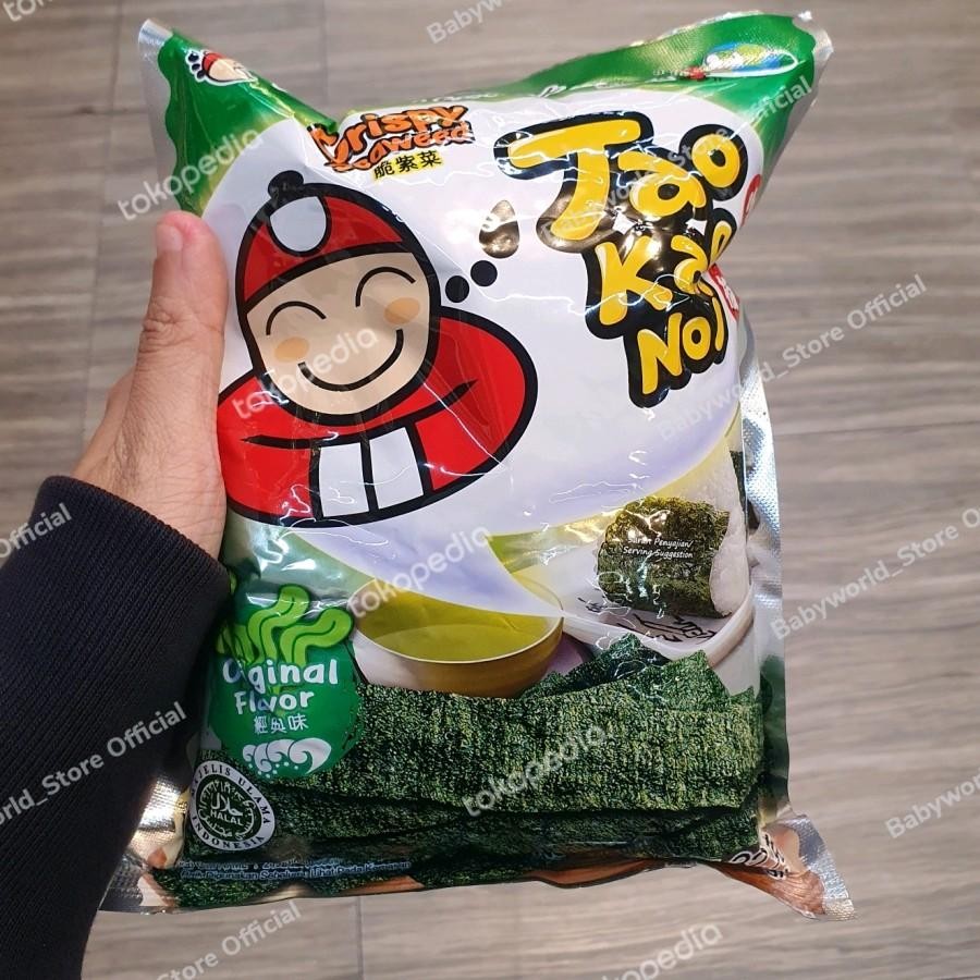 

Tao Kae Noi Crispy Seaweed Nori 32gr Rasa Classic / Spicy / Tom Yum / Japanese Sauce / Seafood / Tomato Sauce