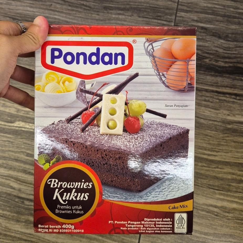 

Pondan Brownies kukus premiks brownies kukis 400gr