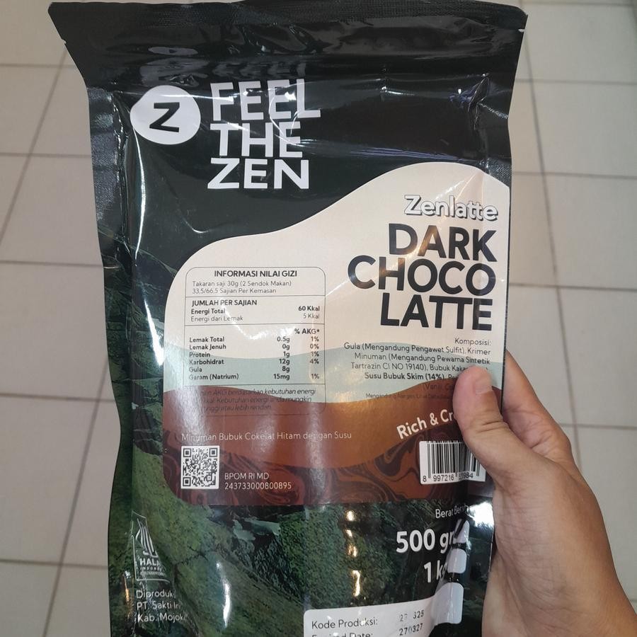 

Zenlatte Minuman Latte Rasa TARO LATTE / RED VELVET LATTE / DARK CHOCO LATTE 500gr