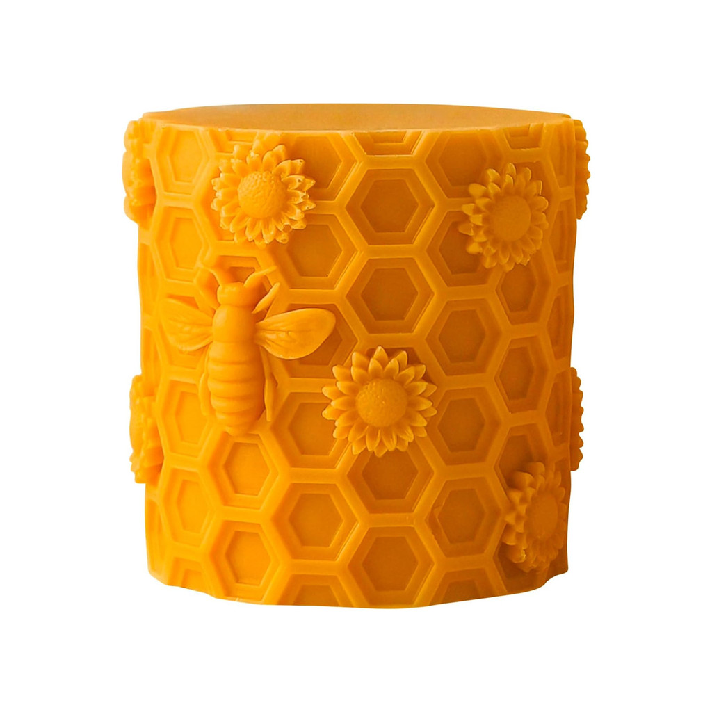 

3D Honeycomb Silicone Mold Bee Beehive Forms Mould for Resin Casting Candle Makingoap Wax Hives shaped Diy Gift Supplies Tool