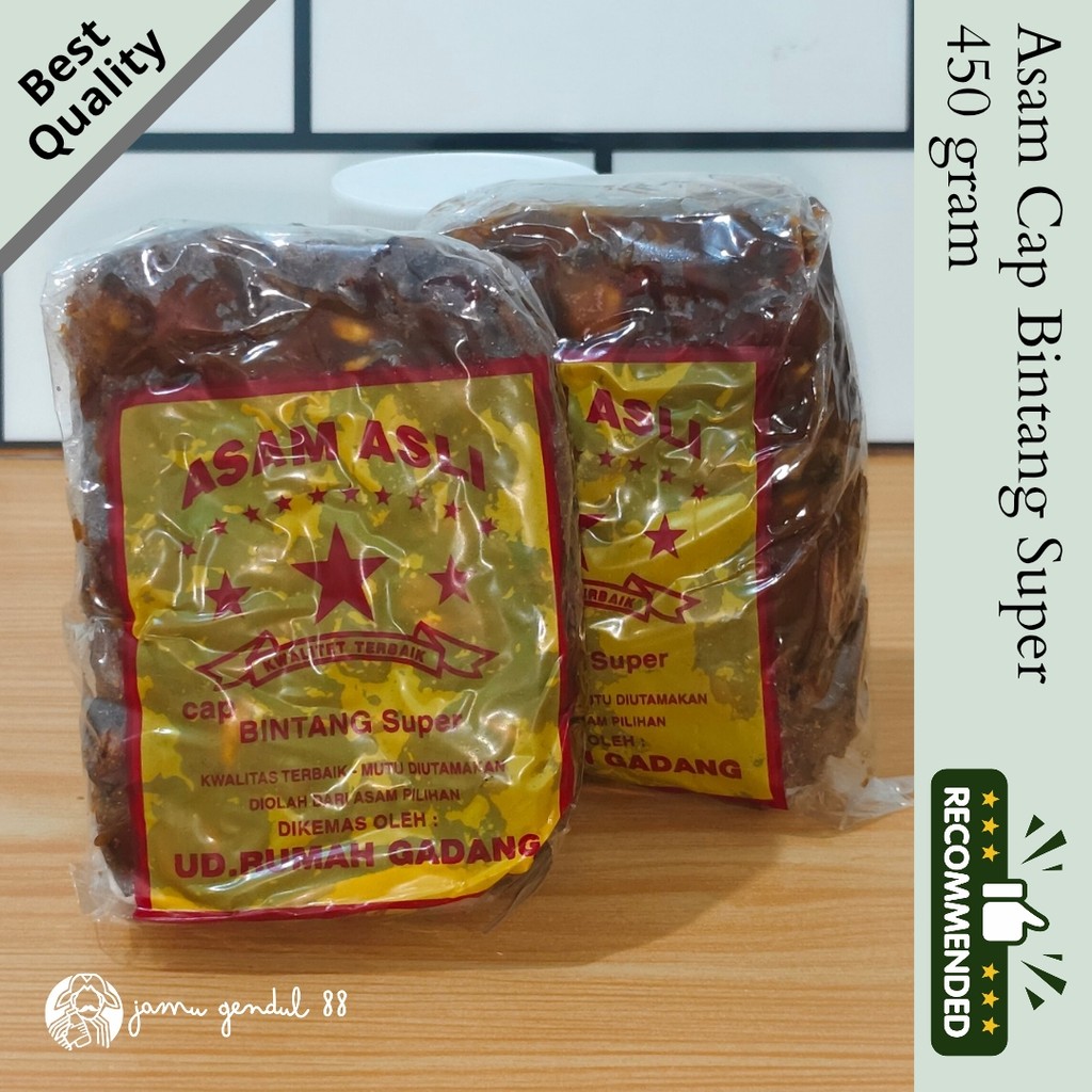 

Asam Asli Cap BINTANG Super Produksi UD Rumah Gadang 450 gram